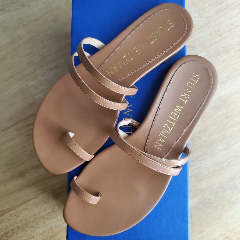 Stuart Weitzman Leonita tan sandal 6.5